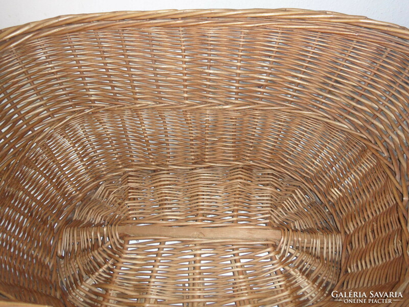 Old larger cane basket