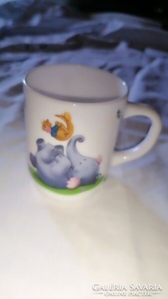 Disney fairy tale mug, dumb elephant, piglet, teddy bear 19.