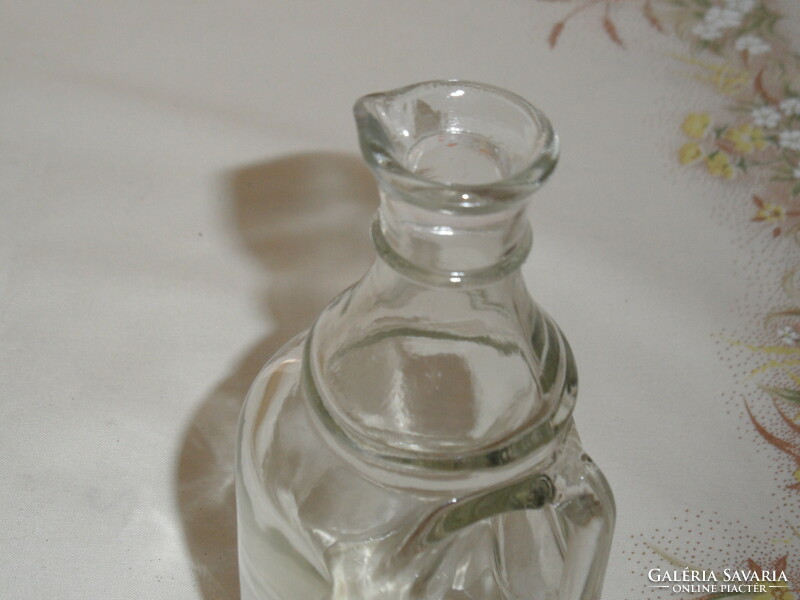 Old glass, vinegar, oil jug (2.5 Dl.-Es)