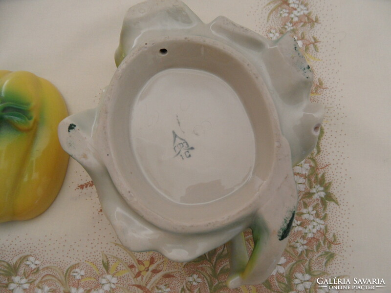 Régi orosz porcelán tök alakú bonbonier