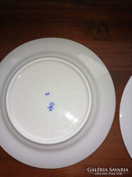 Zsolnay small mole pattern small plate 2 pieces for sale together