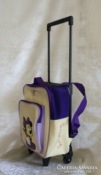 Disney Minnie gurulós bőrönd/hátizsák