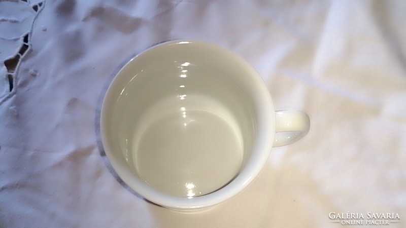 Zsolnay, rarer, retro, large blue dot, cup, mug 26.
