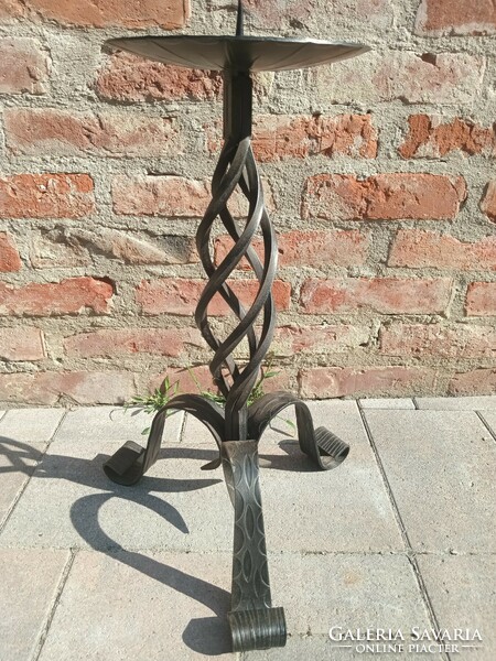 Wrought iron candle holder. Negotiable