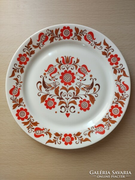 Alföldi porcelain - wall plate with folk motifs (5206/a BC)
