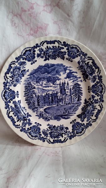 English blue pattern plate