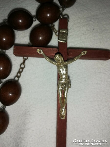 Giant rosary in peltro style