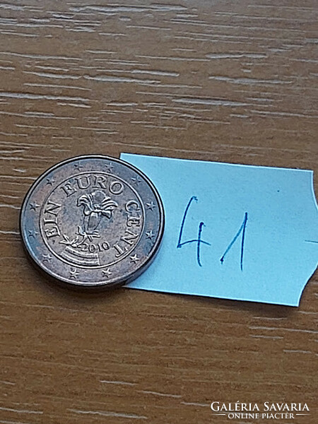 Austria 1 euro cent 2010 tarnitz 41.