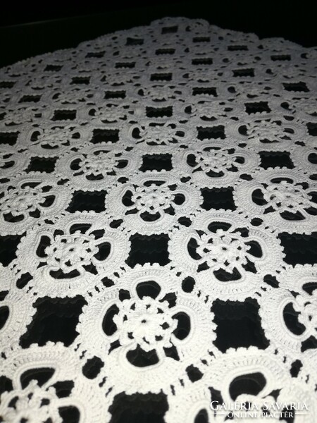 Crochet tablecloth