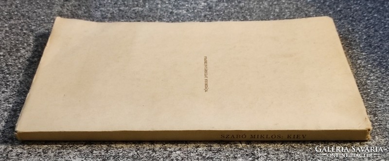 Miklós Szabó ex. With a German extract. Mit deutschem auszug. Dedicated !!! First edition..1943..