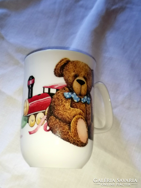English, macis, train cup, light elegant children's mug 2.