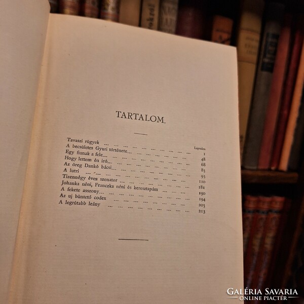 1901.RÉVAI TESTVÉREK BP-MIKSZÁTH KÁLMÁN MUNKÁI-- TAVASZI RÜGYEK -GOTTERMAYER K.