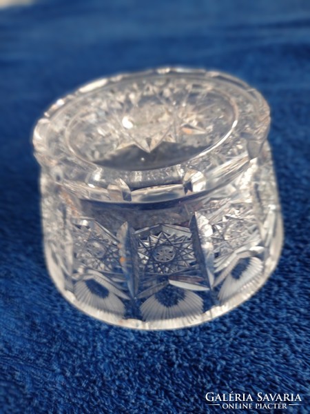 Crystal glass bowl, offering