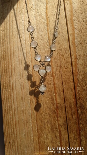 Silver antique necklace