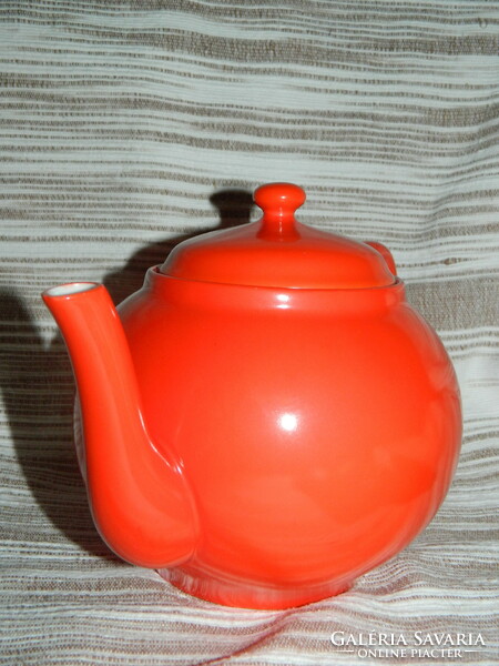 Old Zsolnay red tea pot