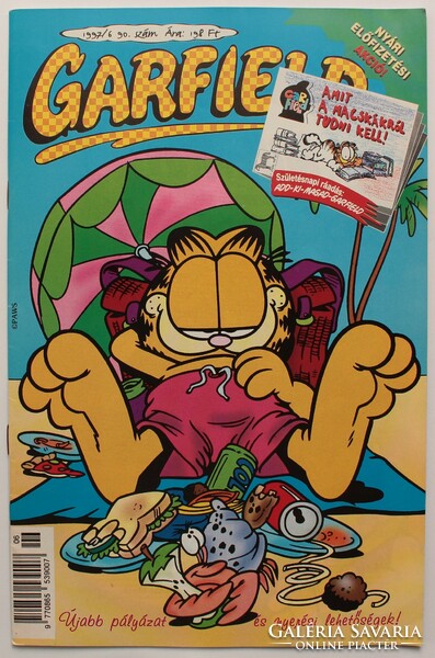 Garfield képregény 1997/6