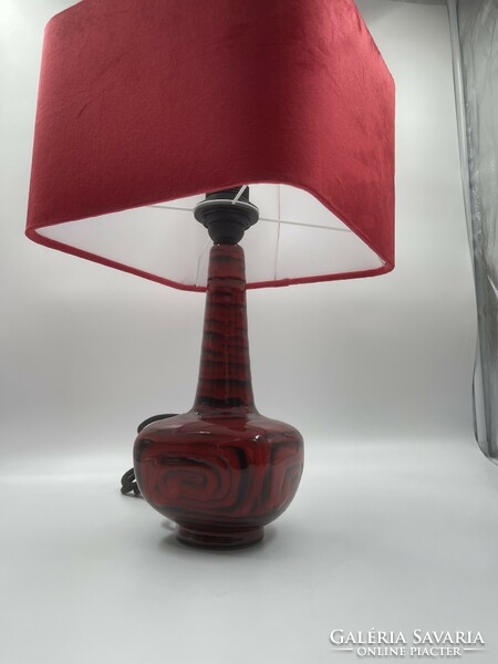 Hungarian iconic ceramic retro table lamp