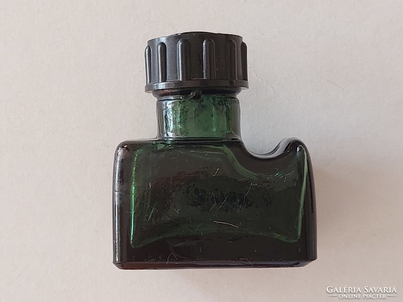 Old Müller ink bottle green ink bottle