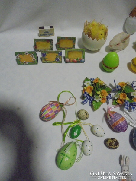 A box of retro Easter decorations - from a legacy