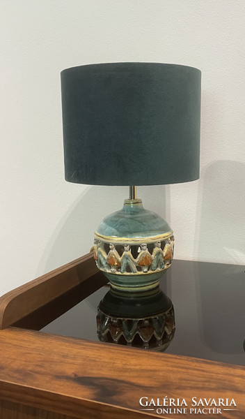 Hungarian ceramic retro lamp