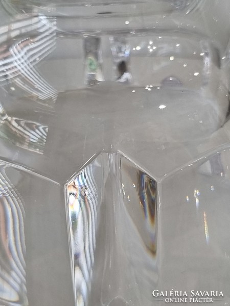 Svéd Orrefors kristály művészi  üveg - szignált, gyűjtői darab
