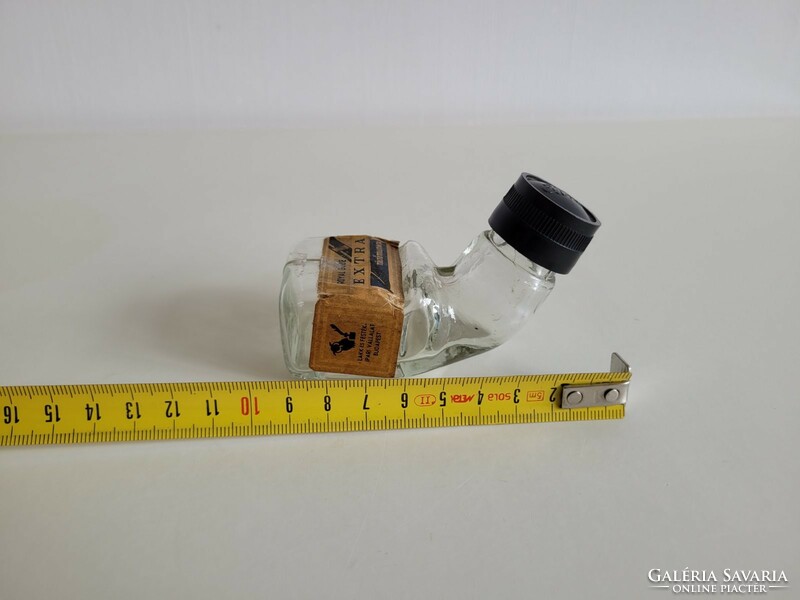 Old ink bottle with vintage label ink bottle royal blue extra fountain pen ink