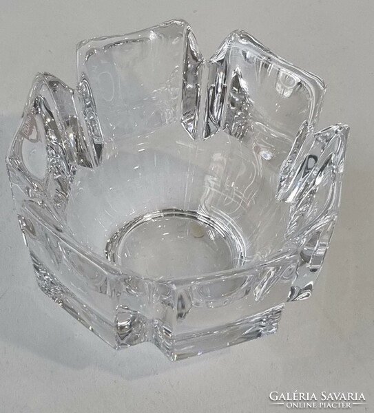 Swedish orrefors crystal art glass - signed, collector's item