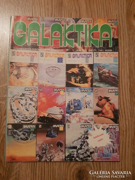 GALAKTIKA II.évfolyam 1992/1-12. Számai. (136-147).