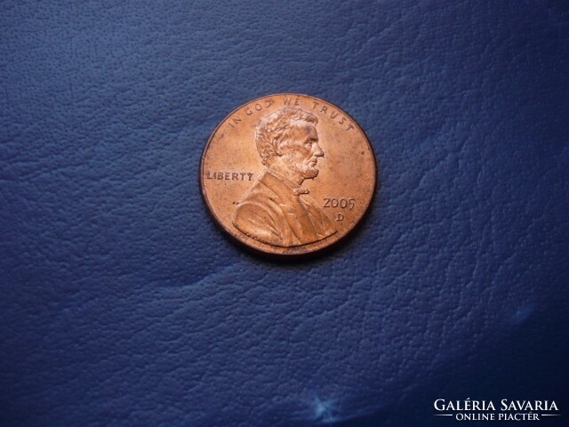 Usa 1 cent 2005 d / lincoln cent! Shield!