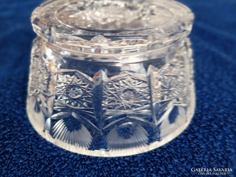 Crystal glass bowl, offering