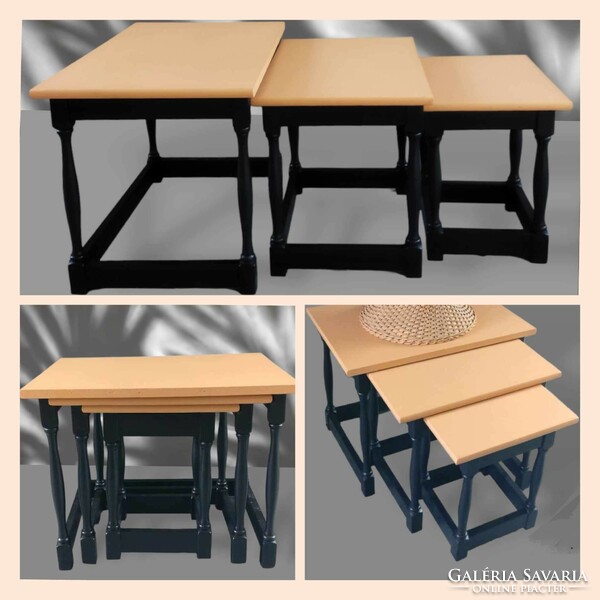 3-piece folding table set