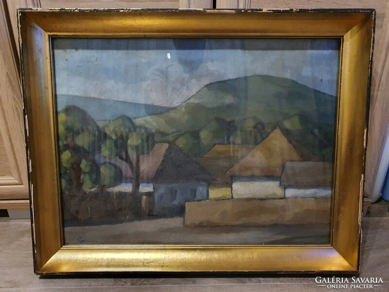 Margit Graber (wife of Csaba Vilmos Perlrott) painting for sale