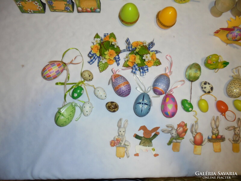 A box of retro Easter decorations - from a legacy