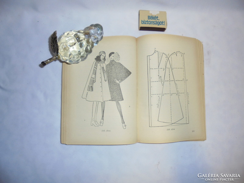 Cser ferencné: tailoring-sewing - 1972 - retro book