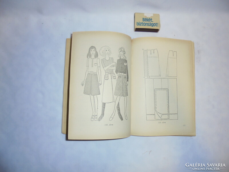 Cser ferencné: tailoring-sewing - 1972 - retro book