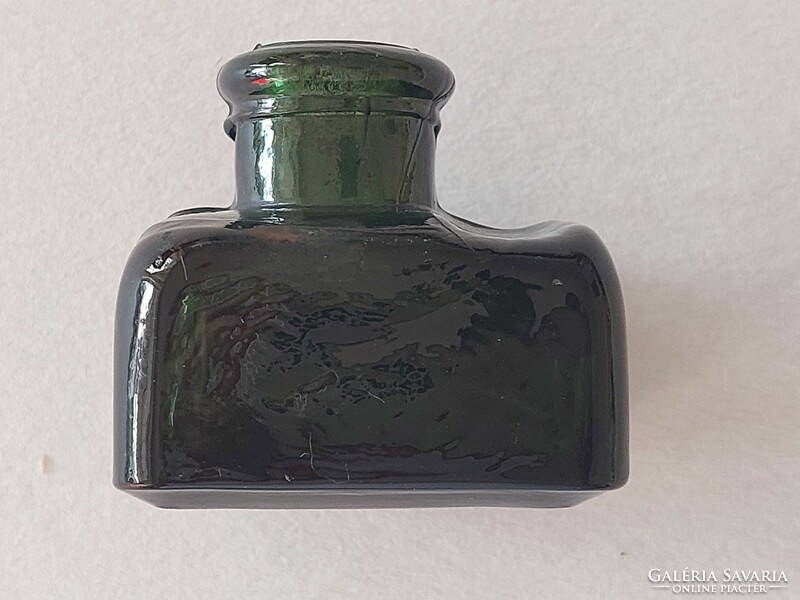 Old ink bottle green ink bottle