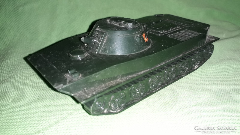 Old cccp vinyl brdm tank with flywheel extremely rare 14 cm toy car according to the pictures