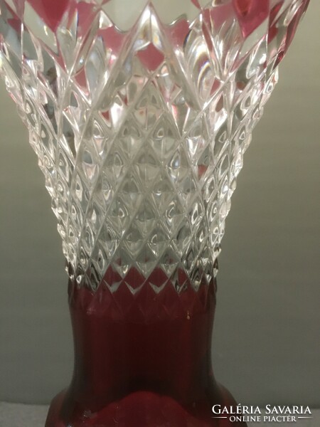 A special Moser vase!!! In perfect condition!!! 26X11 cm!!!