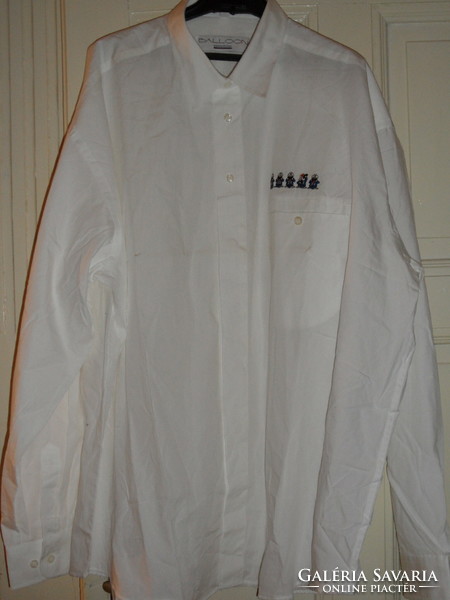 Balloon seidensticker white men's boat shirt (XL, 43)