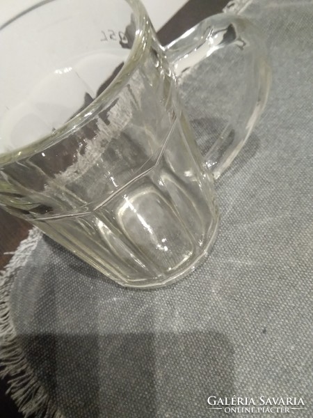 Sörös üveg korsó - a 70-es, 80-as évekből, / 0.5 L