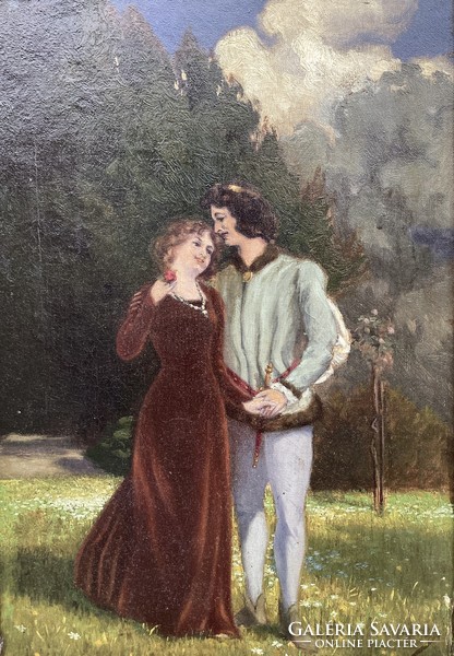 Romantic scene ( j. Günther )