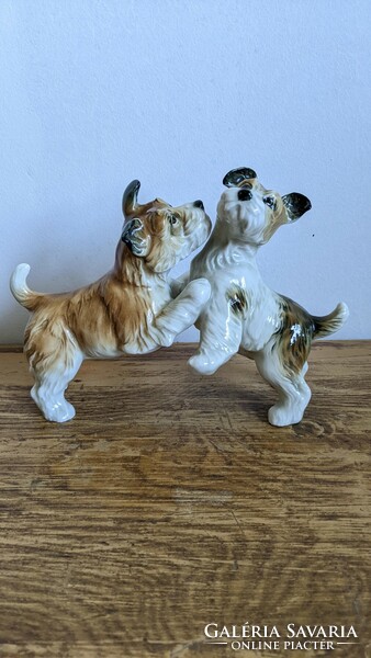 K. Ens (volkstedt) - porcelain dog