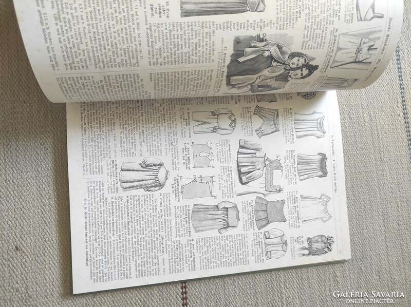 Underwear book - reprint edition of an antique book about tailoring - in German