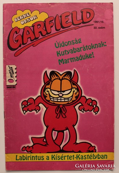 Garfield comic strip 1991/10 22. Number