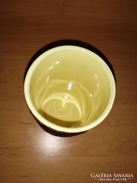 Városlőd ceramic vase - 13 cm high (19/d)