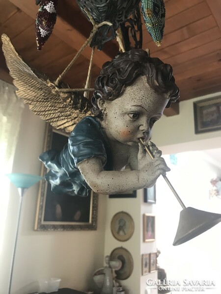 A musical angel, a beautiful hanging ornament