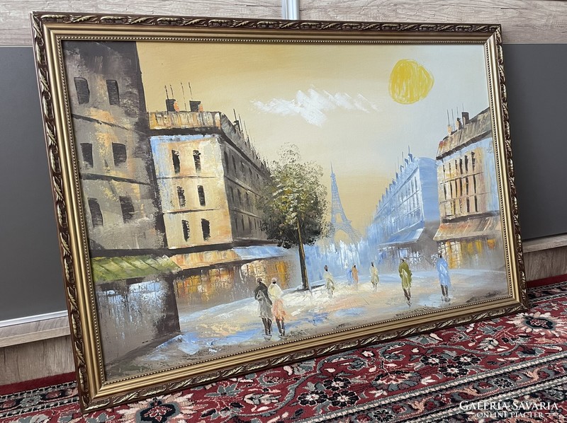Párizsi életérzés festmény