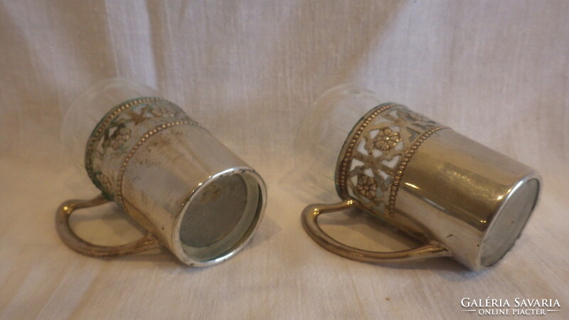 A pair of 800 silver old glasses