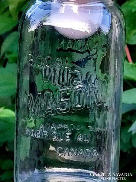 Vintage hangulatú befőttesüveg lámpa. (Mason jar)