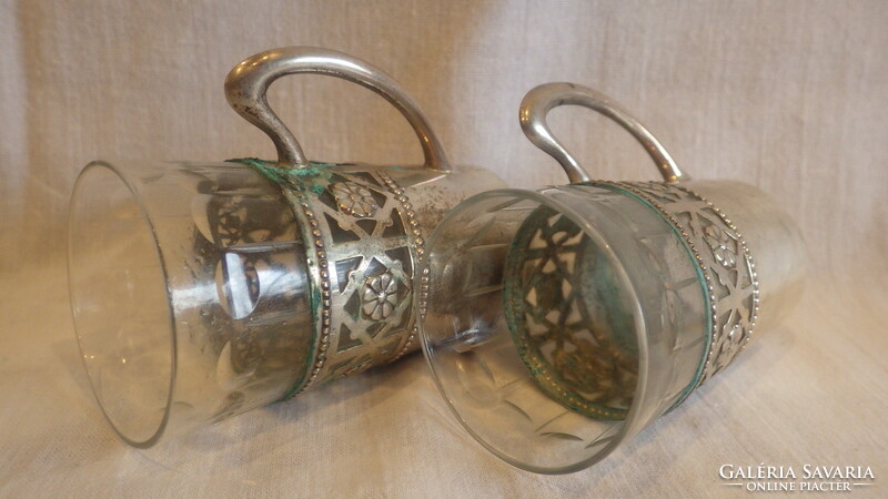 A pair of 800 silver old glasses